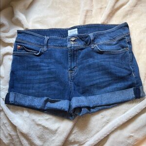Hudson Rolled Cuff denim shorts-size 32